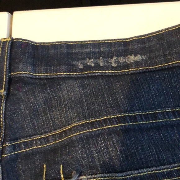 Rich & Skinny size 30 blue denim embellished with brass studs Straight leg - Picture 7 of 7